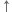 upwards arrow