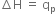 increment straight H space equals space straight q subscript straight p