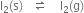 straight l subscript 2 left parenthesis straight s right parenthesis space space space rightwards harpoon over leftwards harpoon space space space space straight l subscript 2 left parenthesis straight g right parenthesis