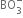 BO subscript 3 superscript minus