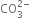 CO subscript 3 superscript 2 minus end superscript
