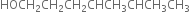 HOCH subscript 2 CH subscript 2 CH subscript 2 CHCH subscript 3 CHCH subscript 3 CH subscript 3