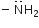 negative space straight N with bold. bold. on top straight H subscript 2