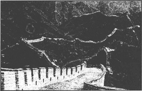 Write a short note on the "Great wall of China".