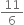 11 over 6