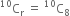 straight C presuperscript 10 subscript straight r space equals space straight C presuperscript 10 subscript 8