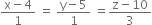 fraction numerator straight x minus 4 over denominator 1 end fraction space equals space fraction numerator straight y minus 5 over denominator 1 end fraction space equals fraction numerator straight z minus 10 over denominator 3 end fraction