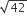 square root of 42