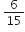 space 6 over 15