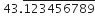 space 43. top enclose 123456789
