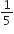 1 fifth