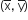 left parenthesis straight x with bar on top comma space straight y with bar on top right parenthesis