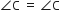 angle straight C space equals space angle straight C
