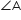 angle straight A