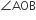 angle AOB