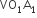 VO subscript 1 straight A subscript 1