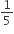 1 fifth
