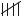 up diagonal strike vertical line vertical line vertical line vertical line end strike