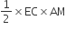 1 half cross times EC cross times AM