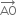 AO with rightwards arrow on top