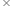 cross times space