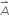 A with rightwards harpoon with barb upwards on top