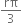 rπ over 3