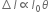 increment l proportional to l subscript 0 theta