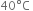 40 degree straight C space