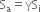 straight S subscript straight a equals γS subscript straight i