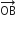 OB with rightwards arrow on top