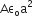Aε subscript straight o straight a squared