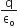straight q over straight epsilon subscript straight o